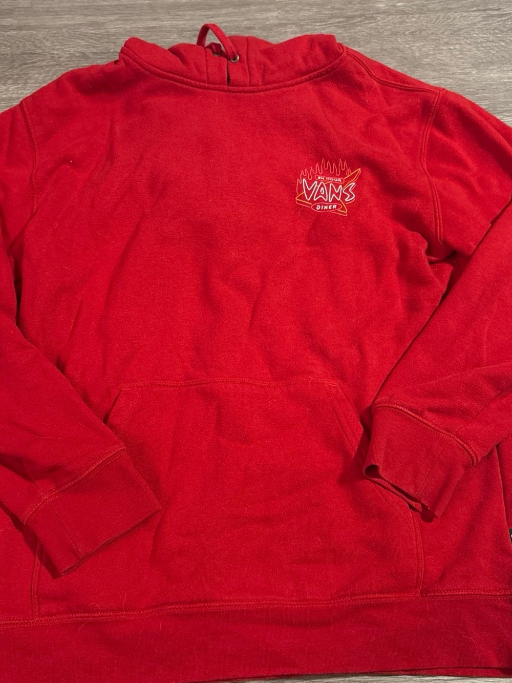 Vans Red Hoodie